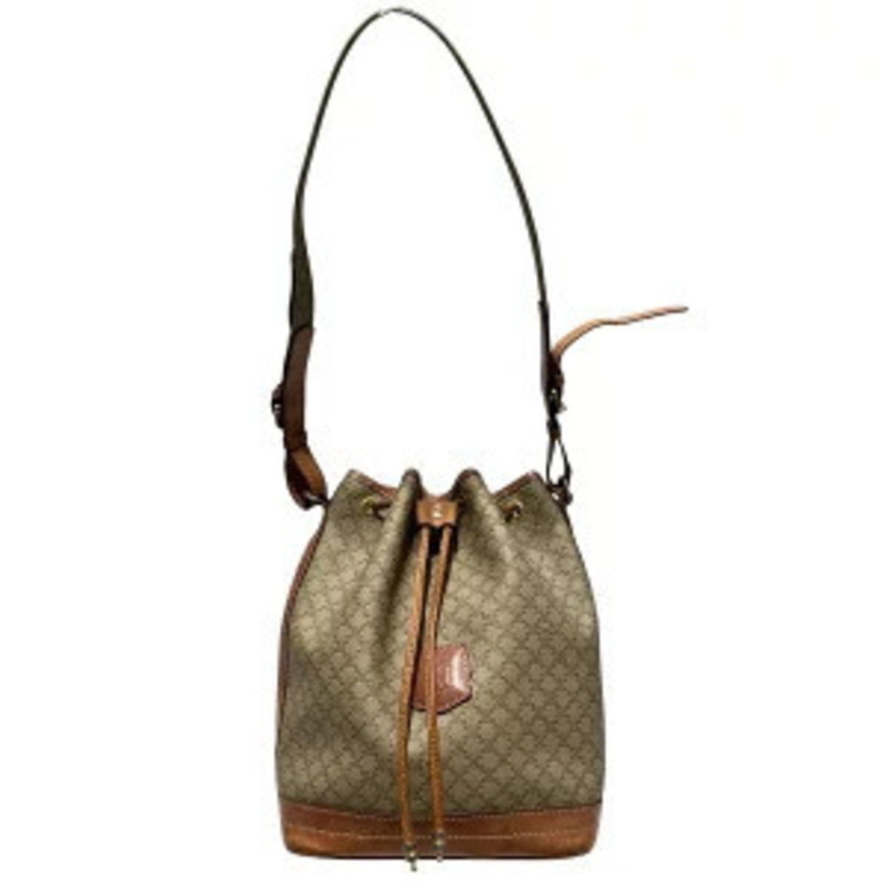 Celine Macadam Drawstring Bag Shoulder